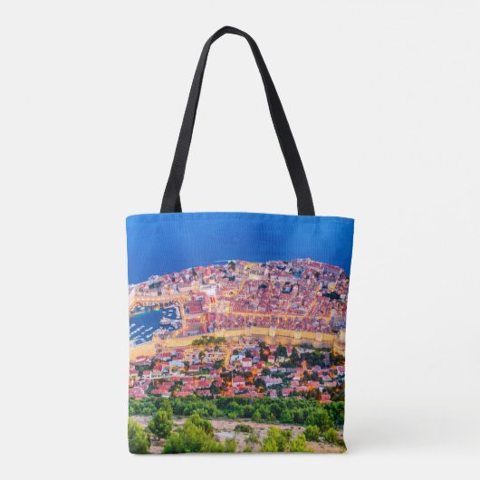 Dubrovnik Kroatië Tote Bag (Achterkant)