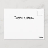 Dubrovnik Kroatië Waterverf Oil Paint Briefkaart (Achterkant)