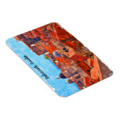 Dubrovnik Kroatië Waterverf Schilderij Reizen Magneet (Rechterzijde)