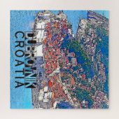 Dubrovnik Legpuzzel (Horizontaal)