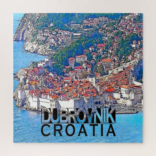 Dubrovnik Legpuzzel (Verticaal)