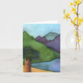 Dubrovnik Notecard 2 Kaart (Gele Bloem)