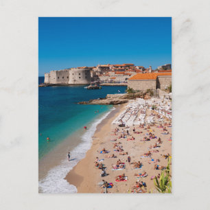 Dubrovnik Old Town and Banje Beach Briefkaart