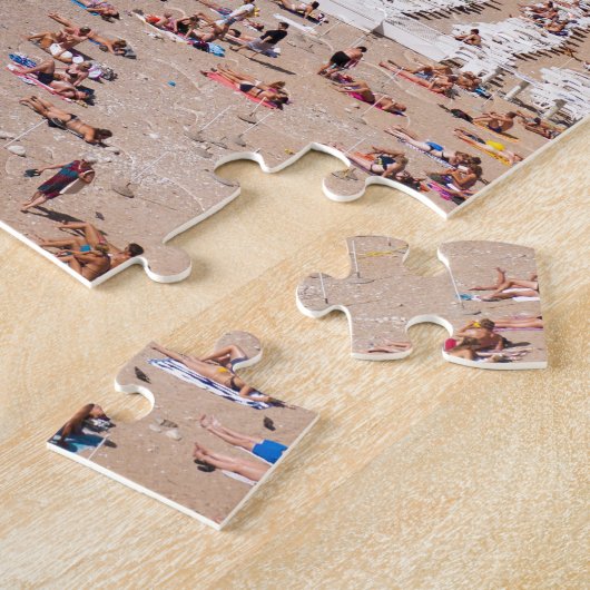 Dubrovnik Old Town and Banje Beach Legpuzzel (Zijkant)