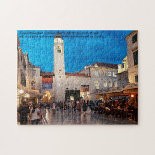 Dubrovnik Old Town Kroatië Legpuzzel