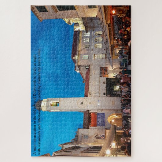 Dubrovnik Old Town Kroatië Legpuzzel (Verticaal)
