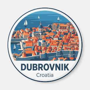 Dubrovnik Oude Stad Kroatië Magneet