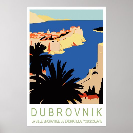Dubrovnik Poster (Voorkant)