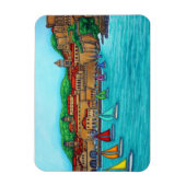 Dubrovnik Regatta Magnet van Lisa Lorenz Magneet (Verticaal)