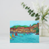 Dubrovnik Regatta van Lisa Lorenz Briefkaart (Staand voorkant)