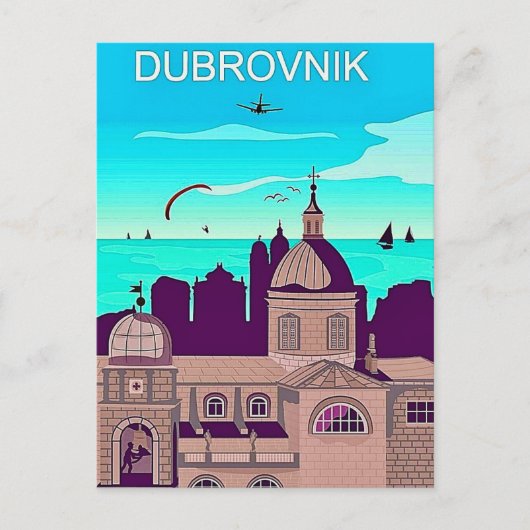 Dubrovnik Reisansichtkaart Briefkaart (Voorkant)