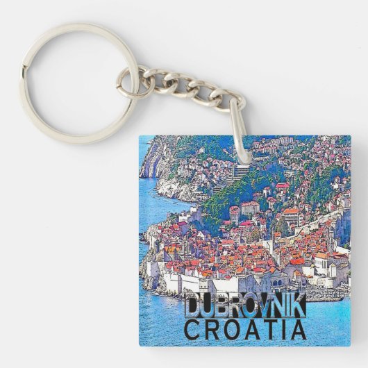 Dubrovnik Sleutelhanger (voorkant)
