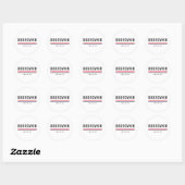 Dubrovnik Stad Kroatië Ronde Sticker (Vel)
