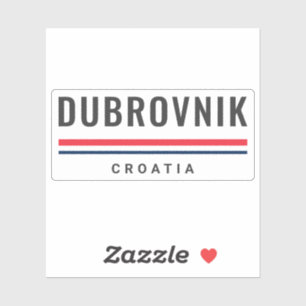 Dubrovnik Stad Kroatië Sticker