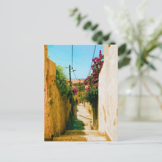 Dubrovnik-steeg - Kroatië Briefkaart (Staand voorkant)