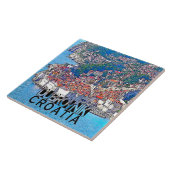 Dubrovnik Tegeltje (Zijkant)