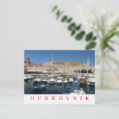 Dubrovnik uitzicht briefkaart (Staand voorkant)