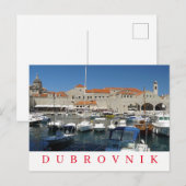 Dubrovnik uitzicht briefkaart (Voorkant / Achterkant)