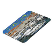 Dubrovnik uitzicht koelkast magneet (Linkerzijde)