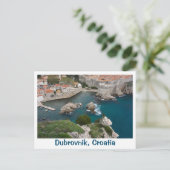 Dubrovnik van hierboven briefkaart (Staand voorkant)