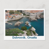 Dubrovnik van hierboven briefkaart (Voorkant)