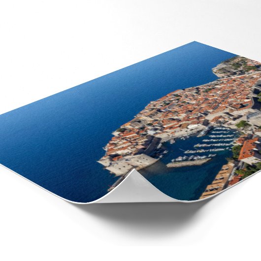 Dubrovnik view poster (Hoek)