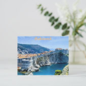 Dubrovnik's oude stad briefkaart (Staand voorkant)