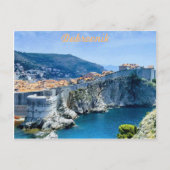 Dubrovnik's oude stad briefkaart (Voorkant)