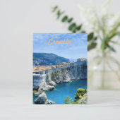 Dubrovnik's oude stad briefkaart (Staand voorkant)