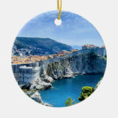 Dubrovnik's oude stad keramisch ornament (Voorkant)