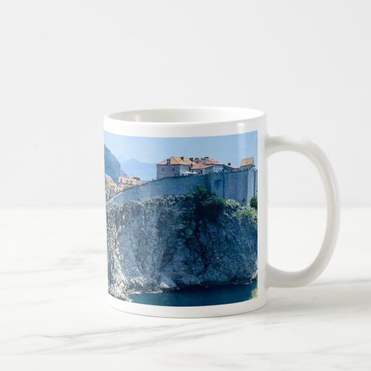 Dubrovnik's oude stad koffiemok (Rechts)