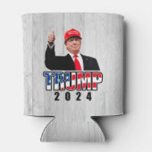 Dubs Up Donald Trump 2024 Blikjeskoeler (Achterkant)