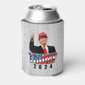 Dubs Up Donald Trump 2024 Blikjeskoeler (Blikje Achterkant)