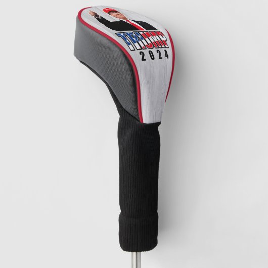 Dubs Up Donald Trump 2024 Golfheadcover (Schuin)