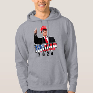 Dubs Up Donald Trump 2024 Hoodie