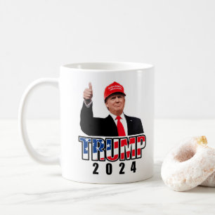 Dubs Up Donald Trump 2024 Koffiemok