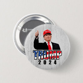 Dubs Up Donald Trump 2024 Ronde Button 5,7 Cm