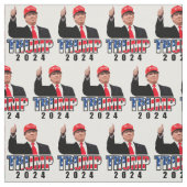 Dubs Up Donald Trump 2024 Stof (Swatch)