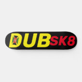 DUBSK8 JMT Skateboard, 7 ¾ inch deck Persoonlijk Skateboard (Horizontaal)