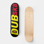 DUBSK8 JMT Skateboard, 7 ¾ inch deck Persoonlijk Skateboard (Voorkant)