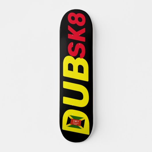 DUBSK8 JMT Skateboard, 7 ¾ inch deck Persoonlijk Skateboard (Voorkant)