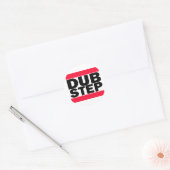 Dubstap Ronde Sticker (Envelop)
