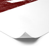 Dubstappgasmasker en hoofdtelefoons poster (Hoek)