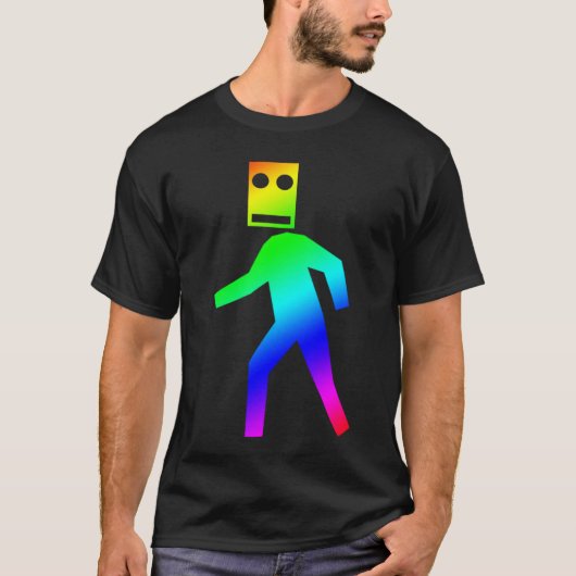 DUBSTEP Blockhead T-shirt (Voorkant)
