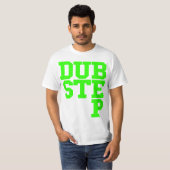 Dubstep Blockletter (Limoen) T-shirt (Voorkant volledig)