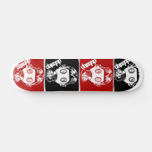 Dubstep Brushed Quadrant Board Skateboard (Horizontaal)