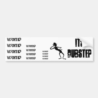 dubstep bumper sticker