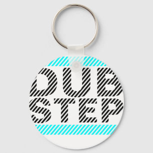 Dubstep Cyan Sleutelhanger