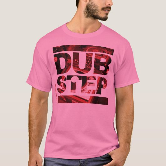 Dubstep Decks afdrukken T-shirt (Voorkant)