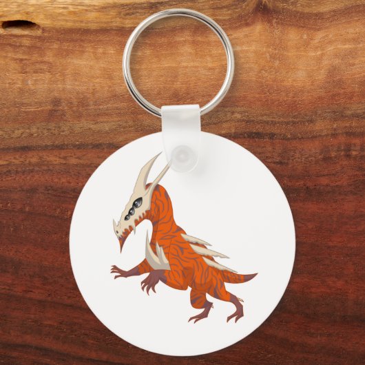 Dubstep Dragon Sleutelhanger (Voorkant)